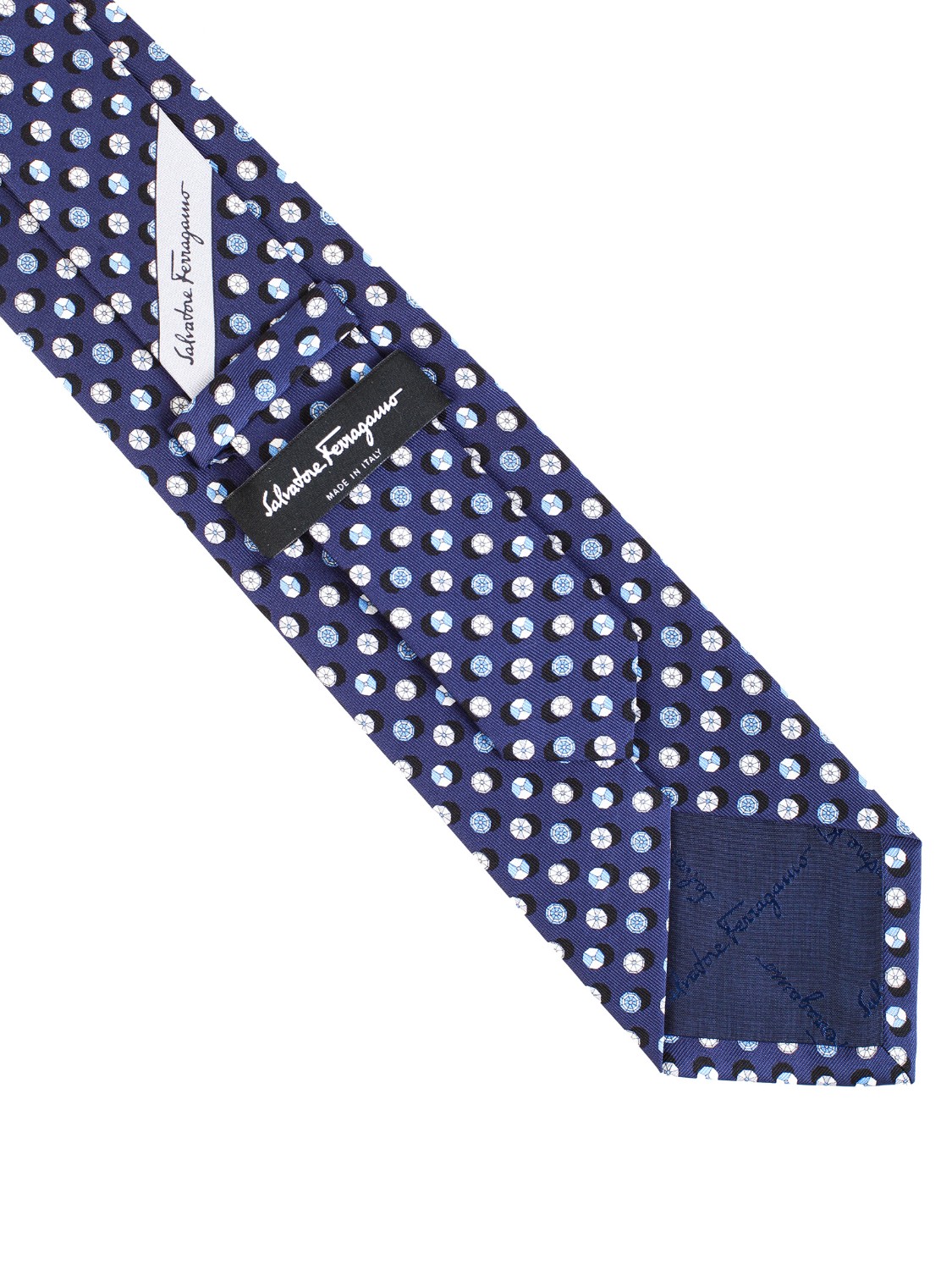 shop SALVATORE FERRAGAMO  Cravatta: Salvatore Ferragamo cravatta in seta con stampa " California Dream".
Composizione: 100% seta.
Made in Italy.. 357872 GIOIOSO-001 703040 number 2838124